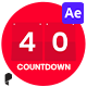 Countdown Numbers for After Effects - VideoHive Item for Sale