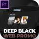 Deep Black Website Promo - VideoHive Item for Sale