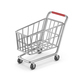 Empty metal shopping cart - PhotoDune Item for Sale