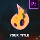 2D Cartoon Fire Tornado Logo Reveals [Premiere Pro] - VideoHive Item for Sale