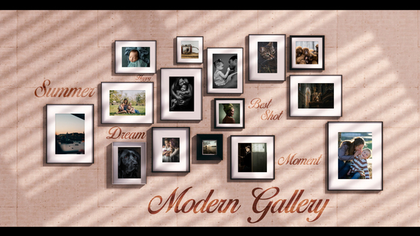 Modern Album Deco Photo Gallery