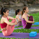 Group of young women exercising outdoors with Zen yoga. - PhotoDune Item for Sale