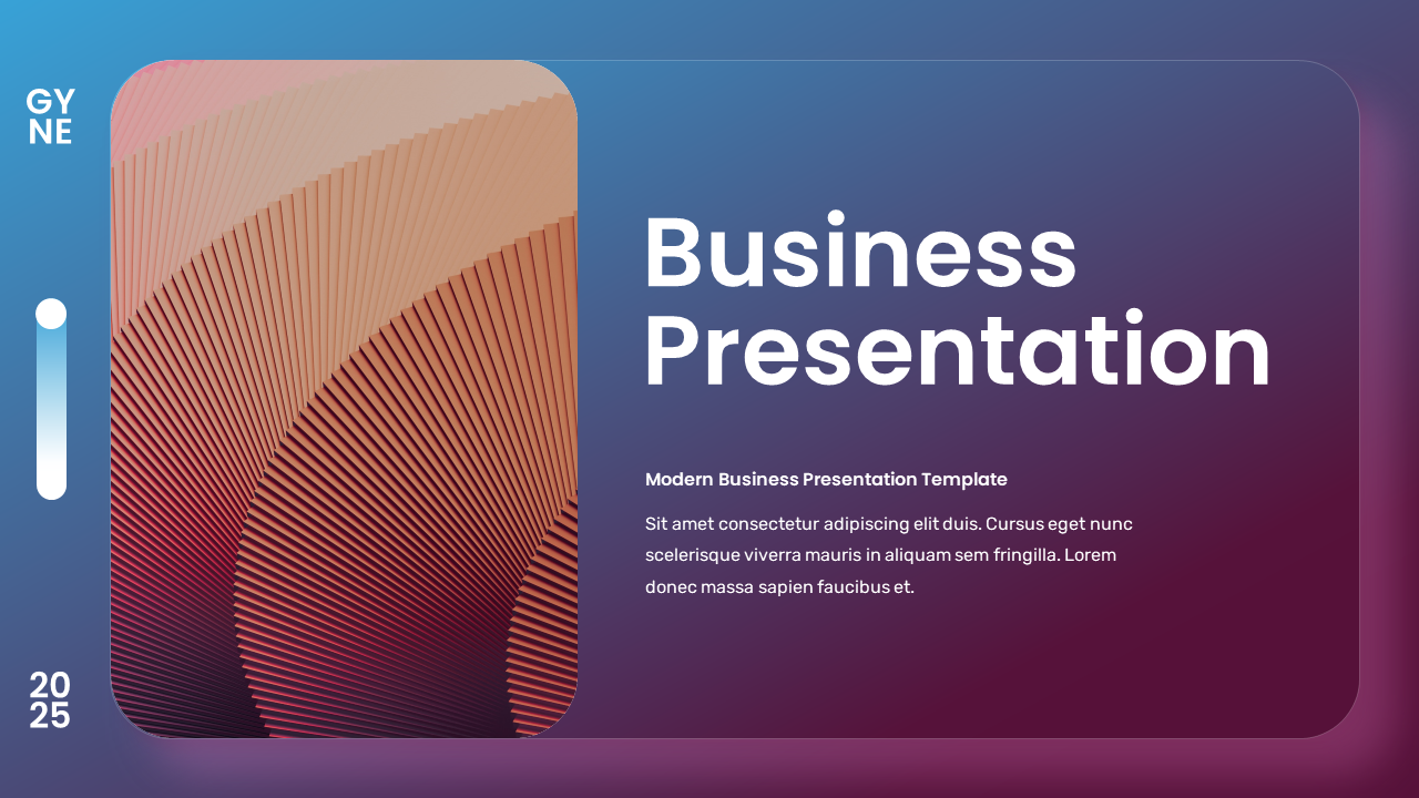GYNE - Modern Creative Business Plan Presentation Template ...