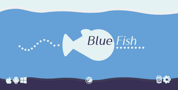 Blue Fish | HTML5 Construct Game
