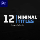 Minimal Smooth Titles - VideoHive Item for Sale