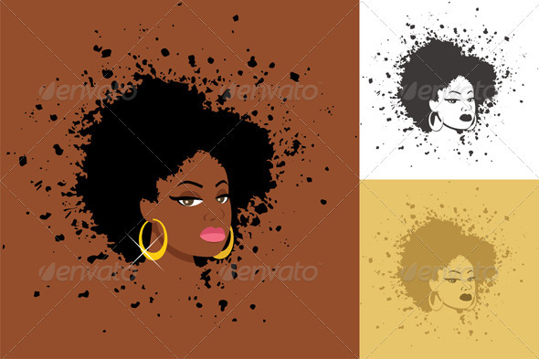 Afro - People Characters