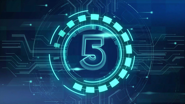 Futuristic Countdown | 4K