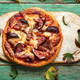 Homemade pizza with figs and prosciutto. - PhotoDune Item for Sale