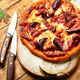 Meat pizza with figs. - PhotoDune Item for Sale