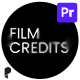 Film Credits For Premiere Pro - VideoHive Item for Sale