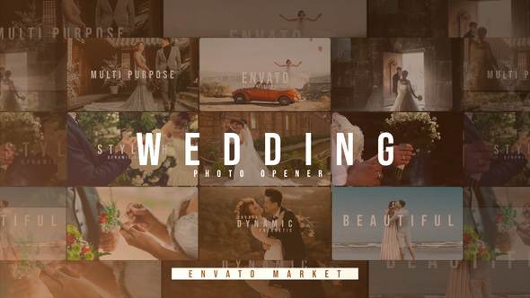 Wedding Slideshow Video Displays template preview