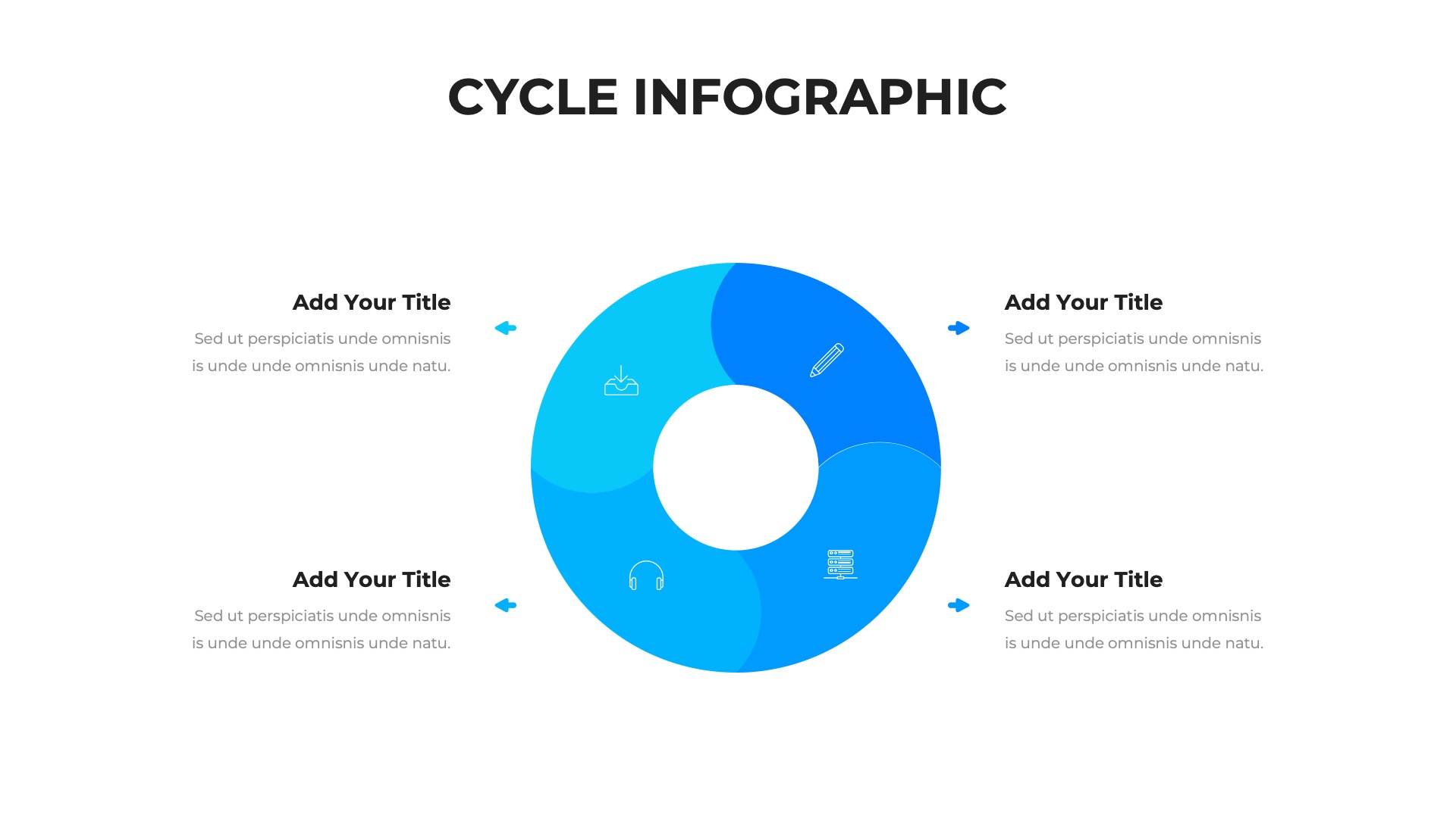 Cycle Infographic PowerPoint Slides Library by Spriteit | GraphicRiver