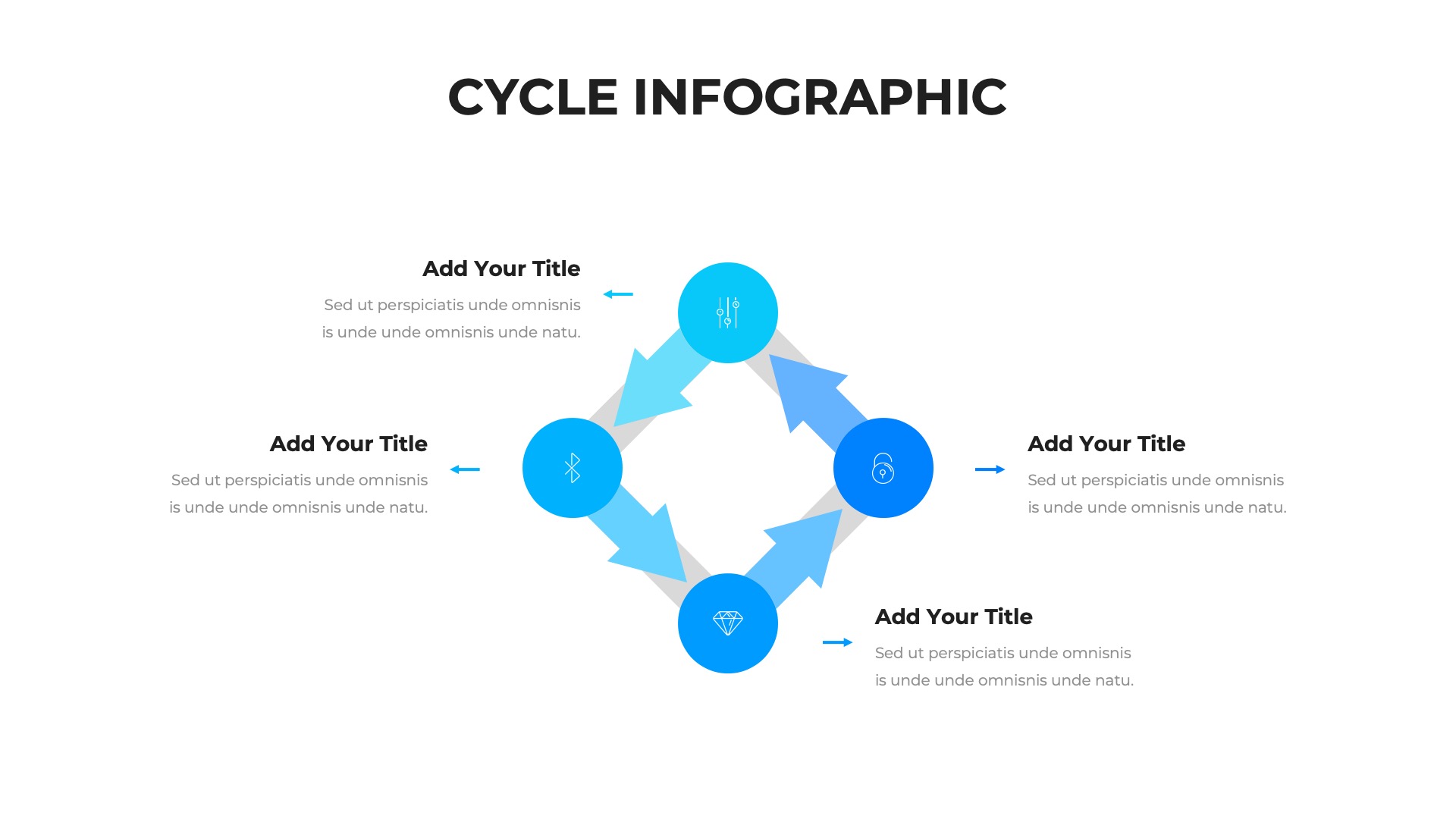 Cycle Infographic PowerPoint Slides Library by Spriteit | GraphicRiver