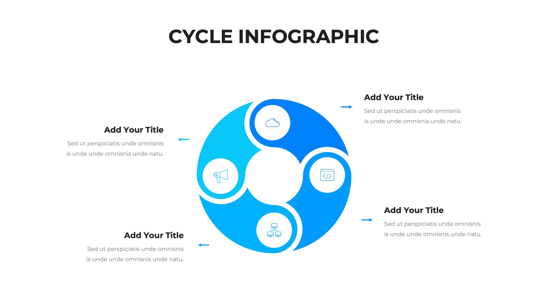 Cycle Infographic PowerPoint Slides Library by Spriteit | GraphicRiver