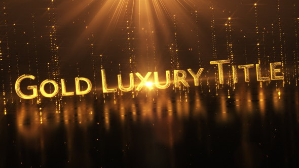 Gold Luxury Titles