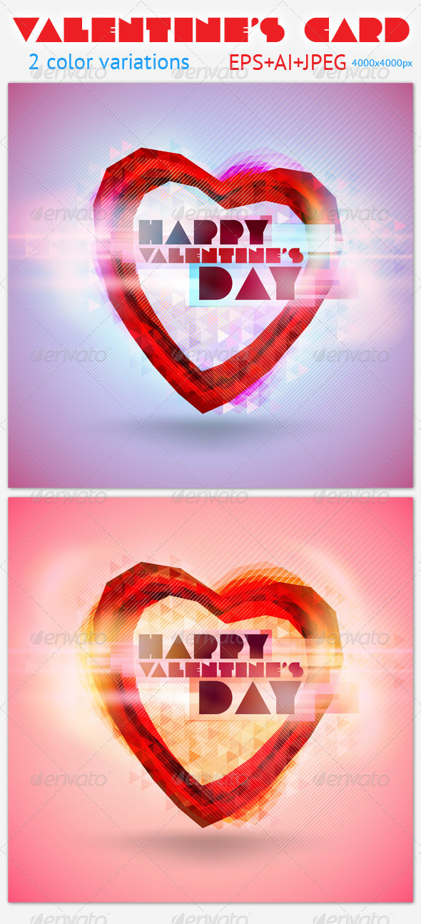 Valentine's Card - Valentines Seasons/Holidays