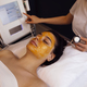 Woman during the oxygen mesotherapy procedure at the beauty salon - PhotoDune Item for Sale