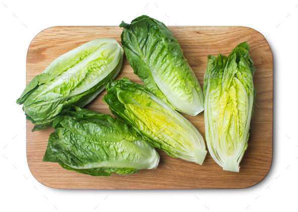 Romaine lettuce - Stock Photo - Images