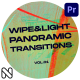 Wipe and Light Panoramic Transitions Vol. 01 for Premiere Pro - VideoHive Item for Sale