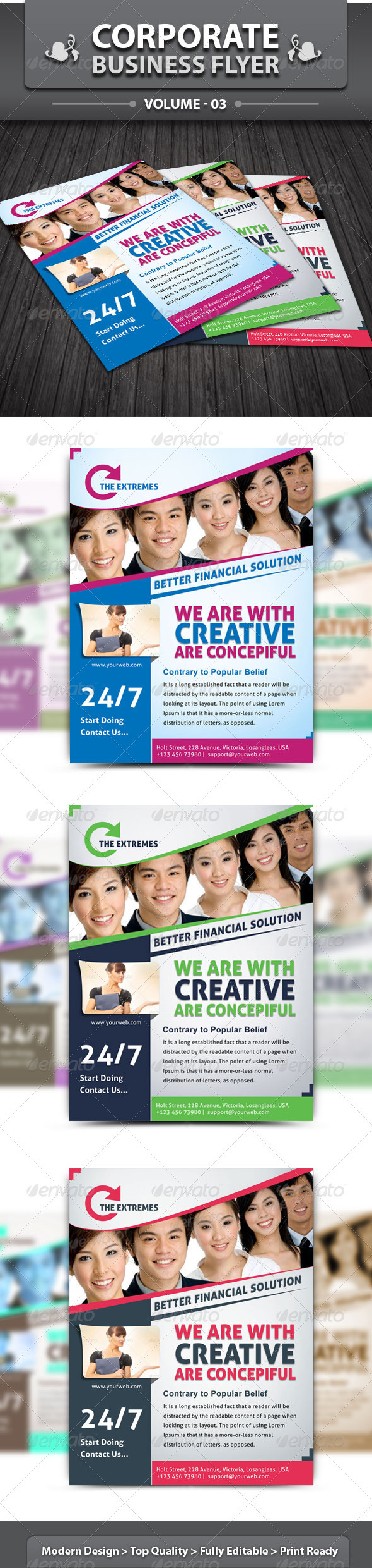 Corporate Business Flyer | Volume 3 - Corporate Flyers