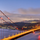 The famous Golden Gate Bridge before sunrise - PhotoDune Item for Sale