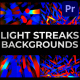 Light Streaks Backgrounds for Premiere Pro - VideoHive Item for Sale
