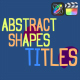 Abstract Shapes Titles for FCPX - VideoHive Item for Sale