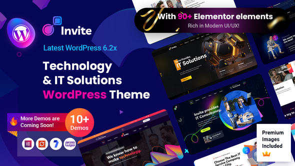 Invite – IT Solutions & Technology WordPress Theme