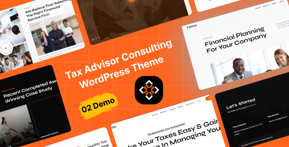 Roxim – Tax Advisor Consulting WordPress Theme