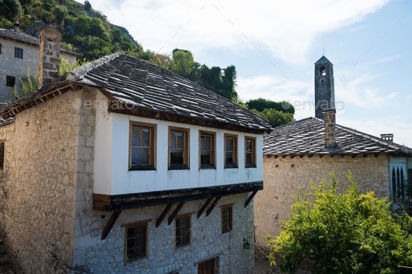 Traditional architecture in Bosnia & Herzegovina that remained since Ottoman empire.