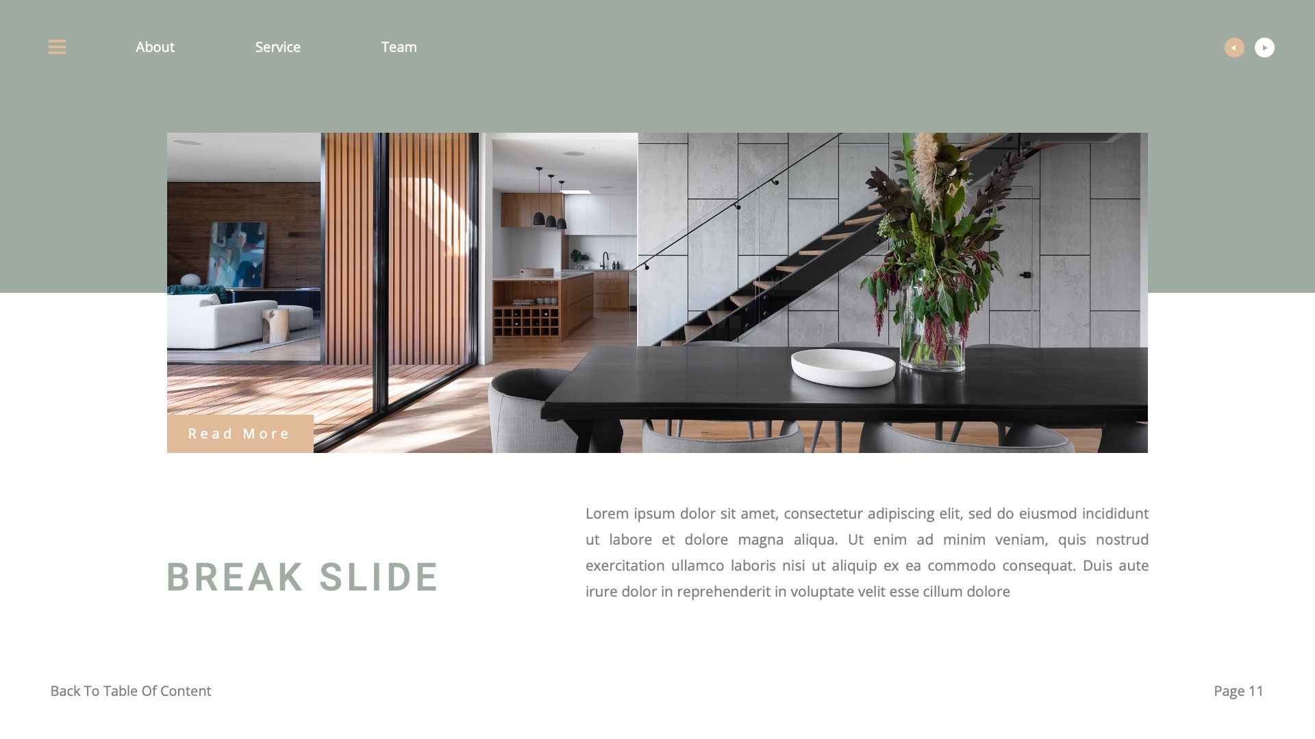 Interiorz - Interior Google Slides Template, Presentation Templates