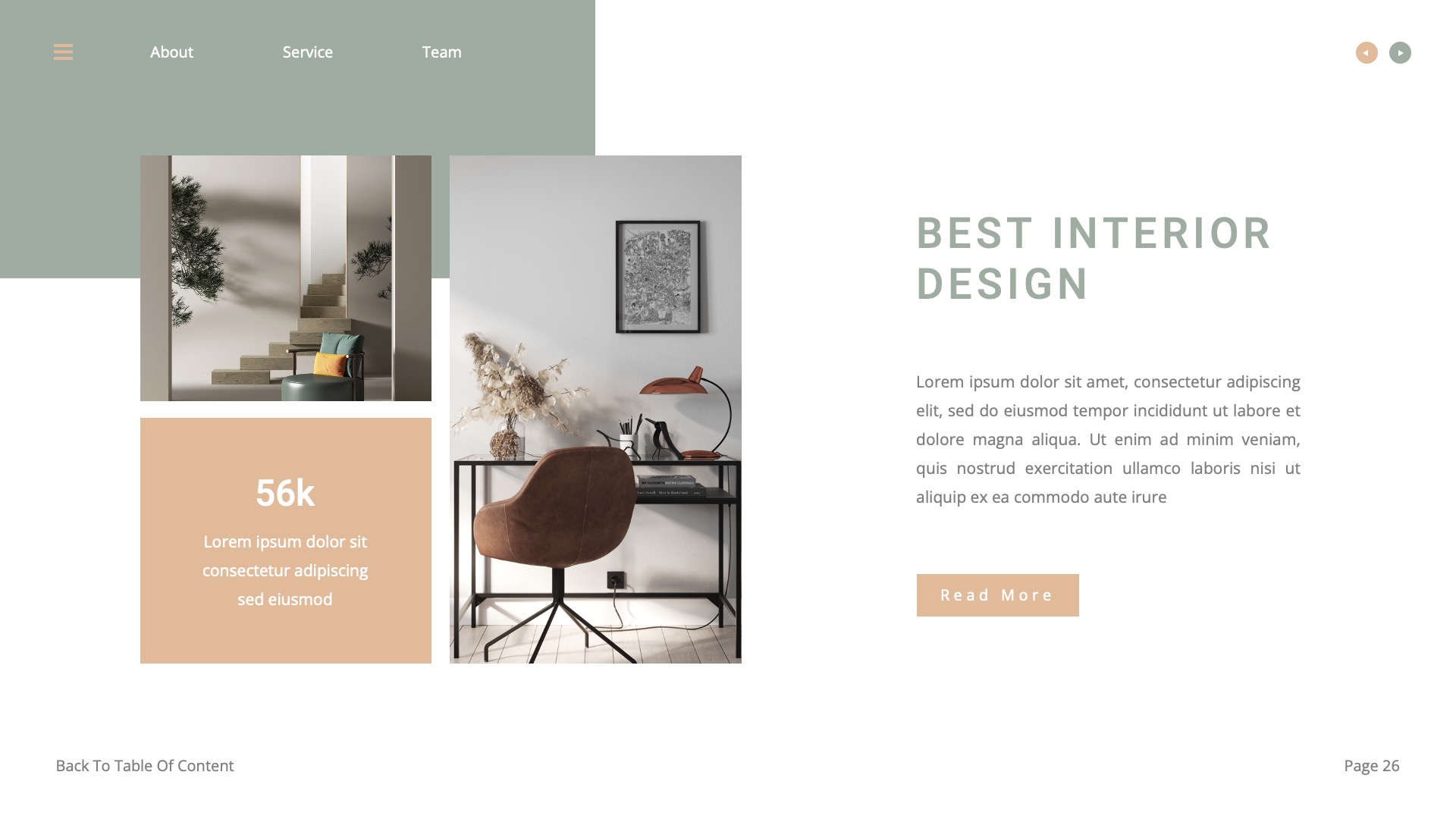 Interiorz - Interior Google Slides Template, Presentation Templates