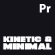 Kinetic and Minimal Titles for Premiere Pro - VideoHive Item for Sale