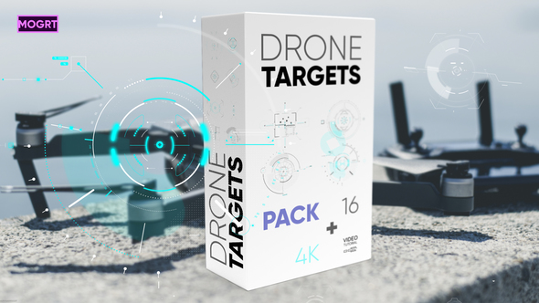 Drone Targets Pack 4K