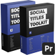 Social Titles Toolkit - Premiere Pro MOGRTs - VideoHive Item for Sale