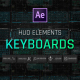 HUD Elements Keyboards - VideoHive Item for Sale