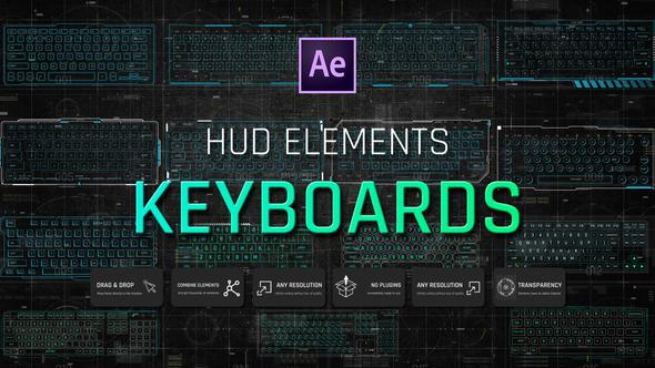 HUD Elements Keyboards