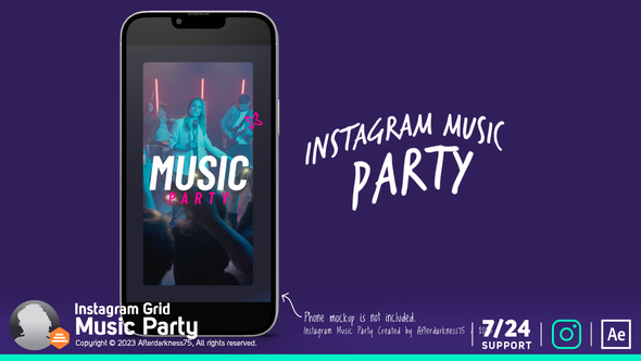 Instagram Music Party