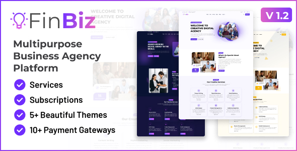 FinBiz  Multipurpose Business Agency Platform