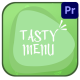Tasty Menu | Premiere Pro - VideoHive Item for Sale