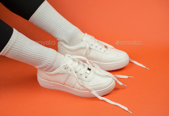 23,808 White Sneakers On Floor Images, Stock Photos, 3D objects, & Vectors  | Shutterstock