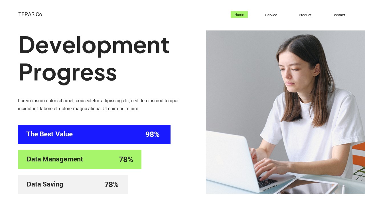 Blue Green Modern Business Technology PPT, Presentation Templates ...