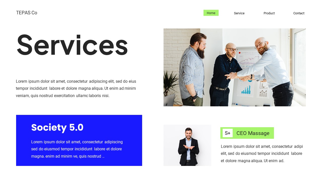 Blue Green Modern Business Technology PPT, Presentation Templates ...