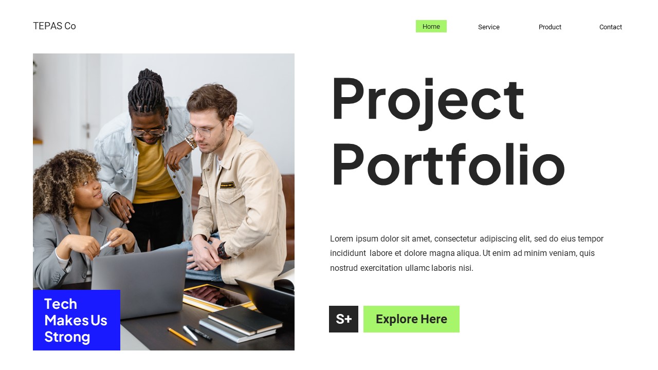 Blue Green Modern Business Technology PPT, Presentation Templates ...