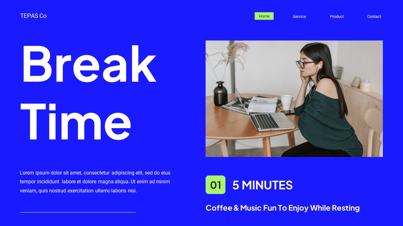 Blue Green Modern Business Technology Key, Presentation Templates ...