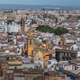 Aerial view of Churches - Seville, Spain - PhotoDune Item for Sale