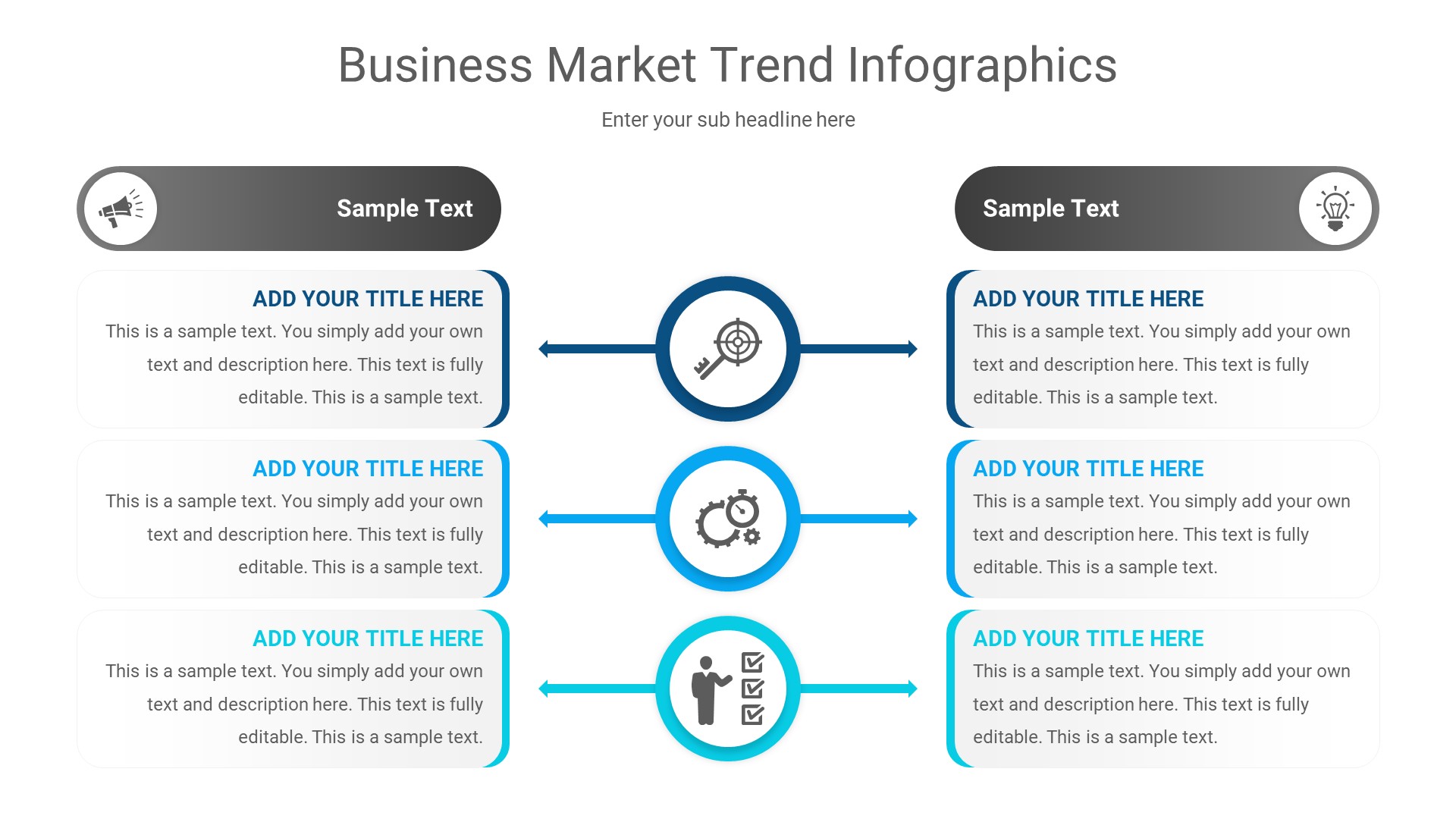 Business market trend Infographics Template presentation, Presentation ...