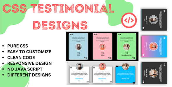 [DOWNLOAD]Testimonial Design with Effects