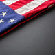 American flag folded closeup, US America National Holiday - PhotoDune Item for Sale