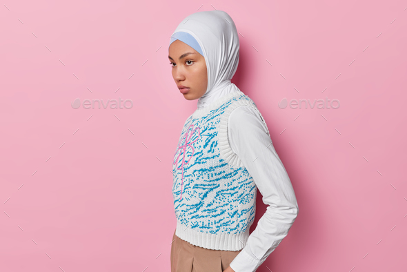 Muslim Men Islamic Clothing Thobe Elastic Waist Pants Pockets Casual  Trousers Loungewear | Fruugo MY